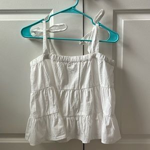 Small, American eagle bow strap tank
